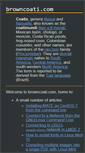 Mobile Screenshot of browncoati.com